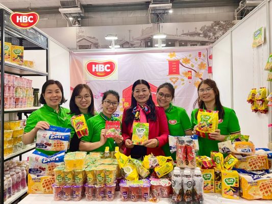 Gian hàng của HBC tại Chợ Tết Công đoàn 2024